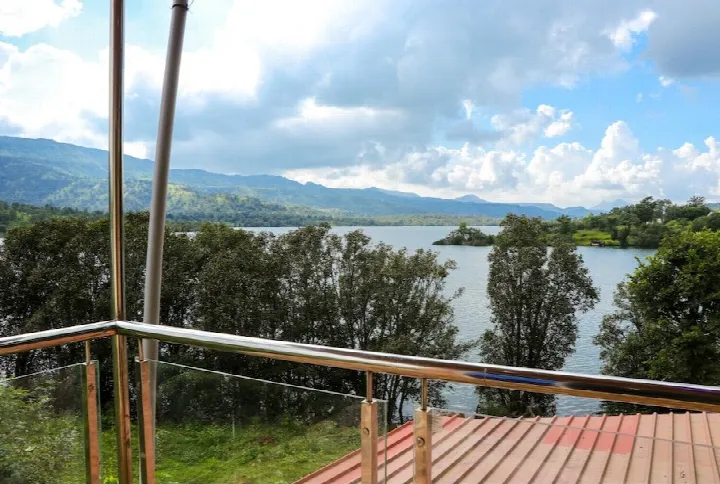 Lake view from the resort deck